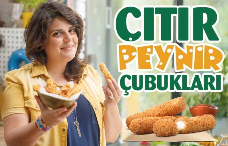 Çıtır Peynir Çubukları Tarifi | Mozzarella Sticks - 1