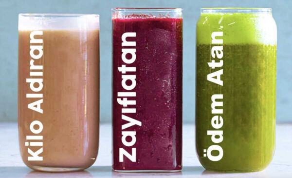 Kilo Aldıran, Ödem Attı, Zayıflatan Smoothie Tarifleri - kilo-aldiran-odem-atti-zayiflatan-smoothie-tarifle