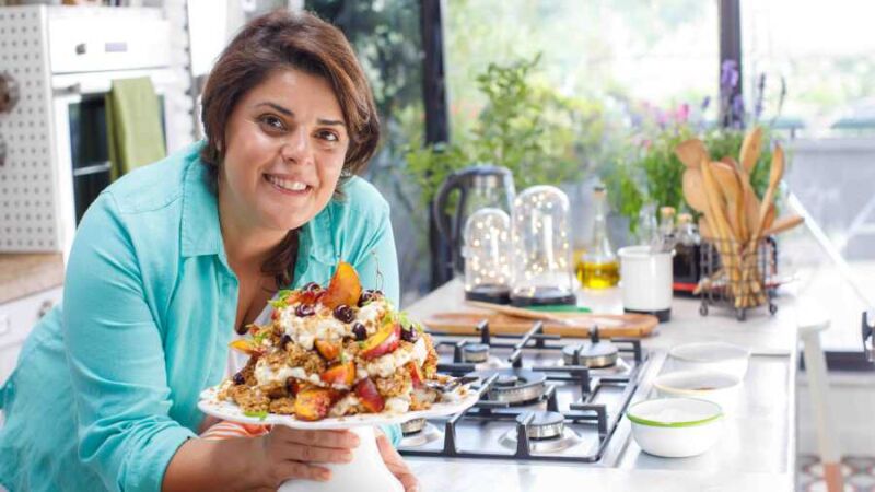 Yulaflı ve Labneli Hafif Pasta Tarifi - 1